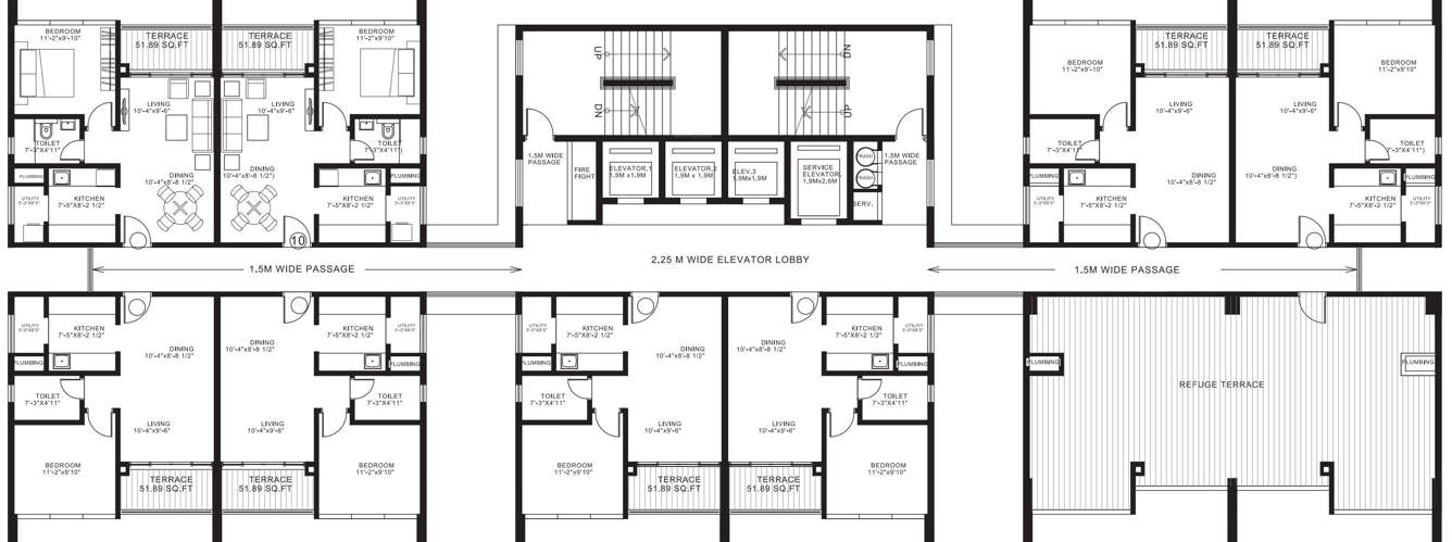 riverdale heights Images for Cluster Plan of Duville Riverdale Heights