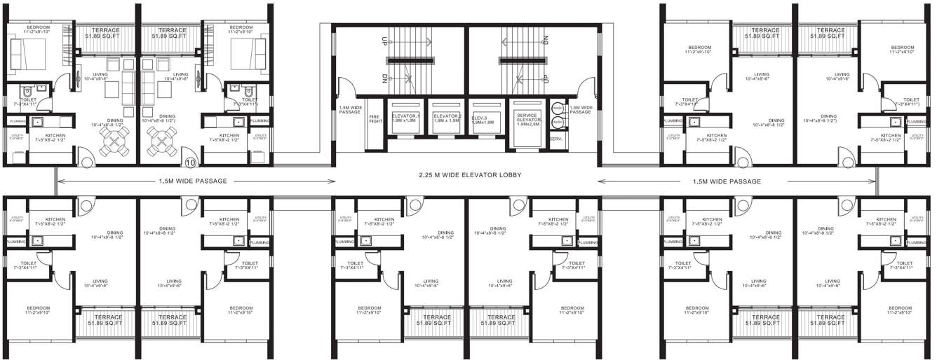 riverdale heights Images for Cluster Plan of Duville Riverdale Heights