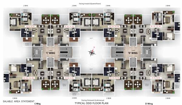 Wing A Cluster Plan msr-seasons Wing A Cluster Plan