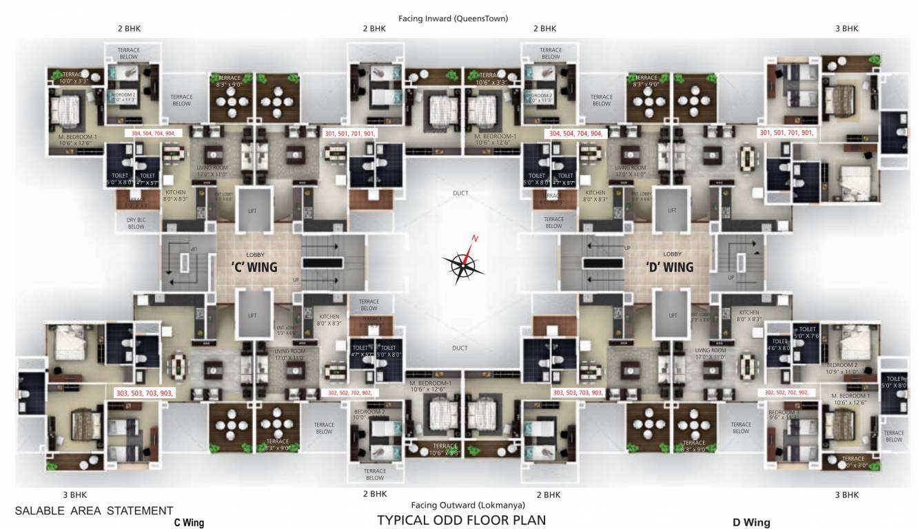 msr seasons Wing A Cluster Plan