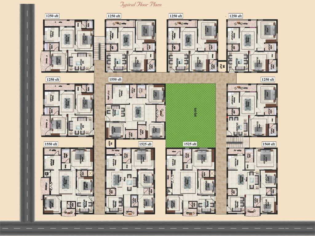 Images for Cluster Plan of Parkville Lakshmi Nivas