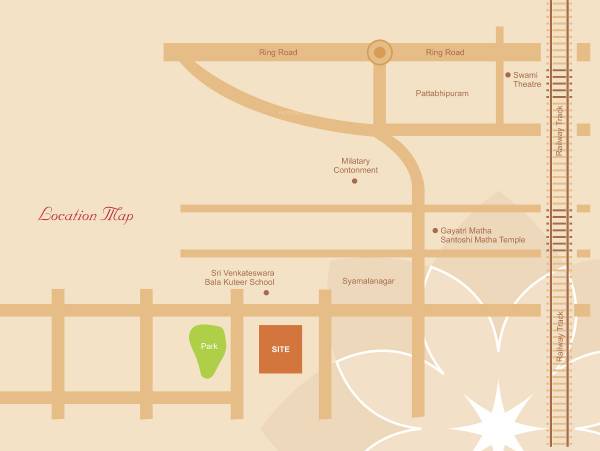 Images for Location Plan of Parkville Lakshmi Nivas