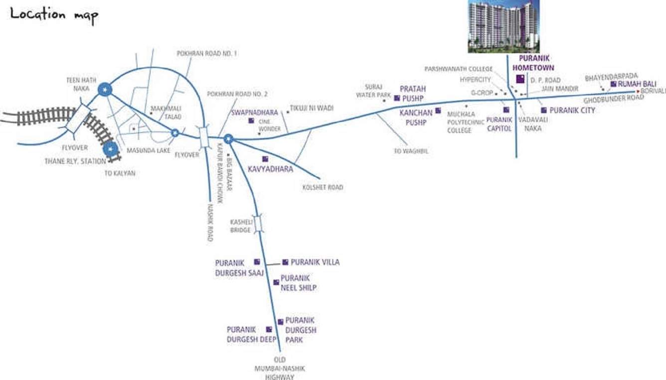  hometown 1 Location Plan