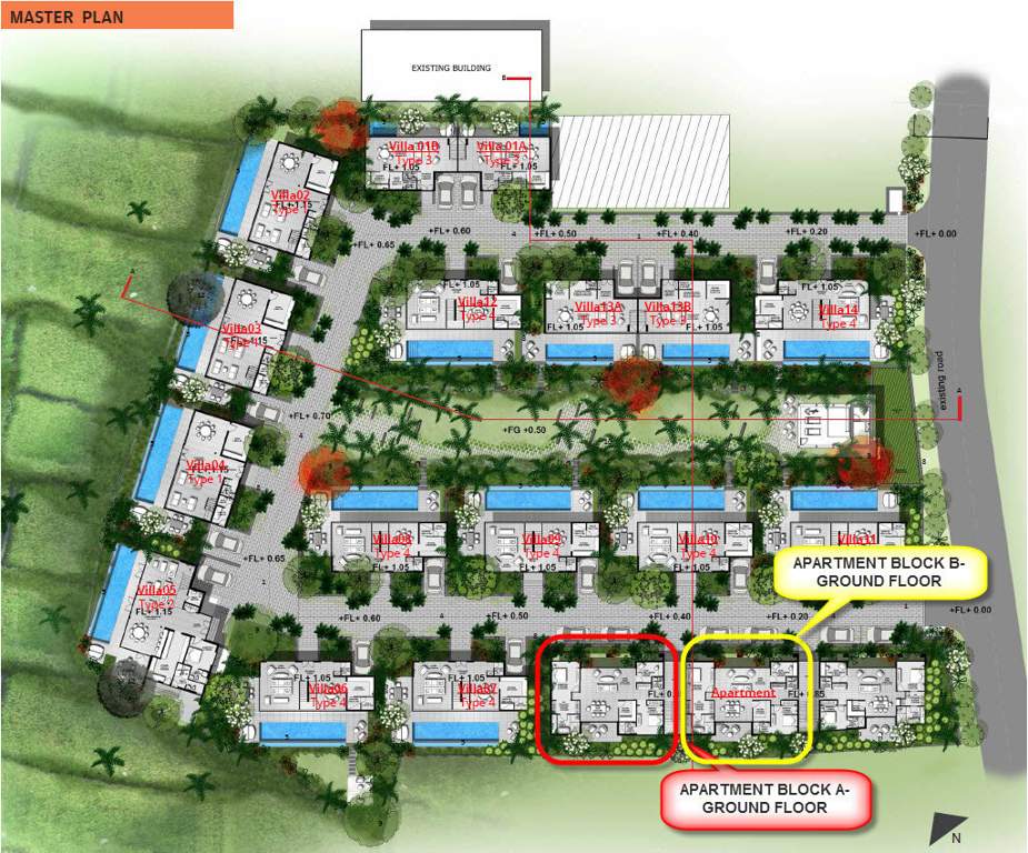 sohonos apartments Images for Master Plan of Sun Sohonos Apartments