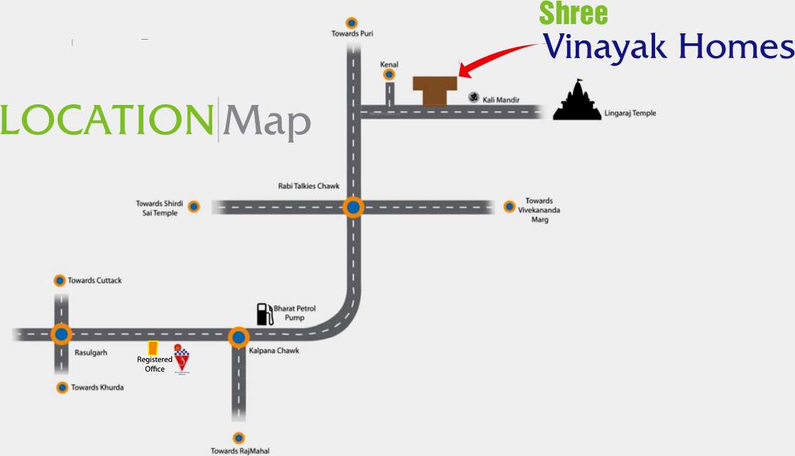  shree vinayak homes Images for Location Plan of  Shree Vinayak Homes