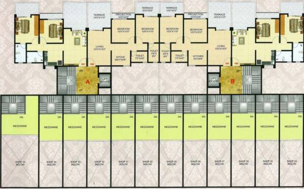 Images for Cluster Plan of Gami Group Radha Krishna Complex