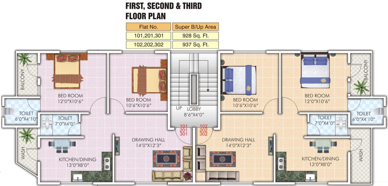 Images for Cluster Plan of RS Vijayashree Appartment