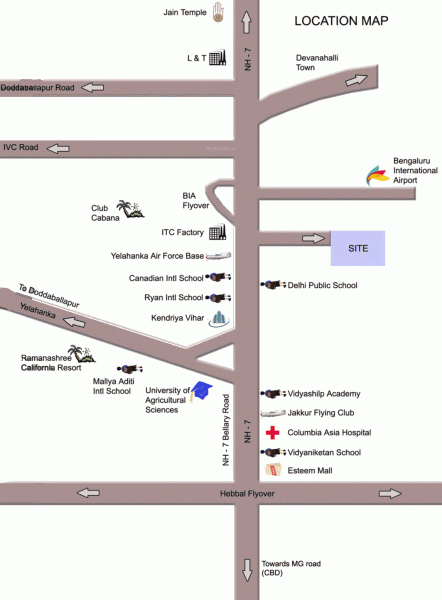 Images for Location Plan of BCD Paradiso Images for Location Plan of BCD Paradiso