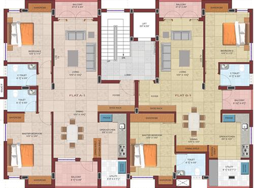 Images for Cluster Plan of Nivasan Nivasana
