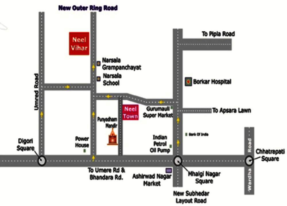 Images for Location Plan of Neel Neel Vihar Villas