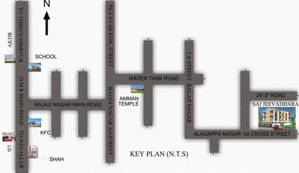 Images for Location Plan of Sai Jeevadhara Images for Location Plan of Sai Jeevadhara