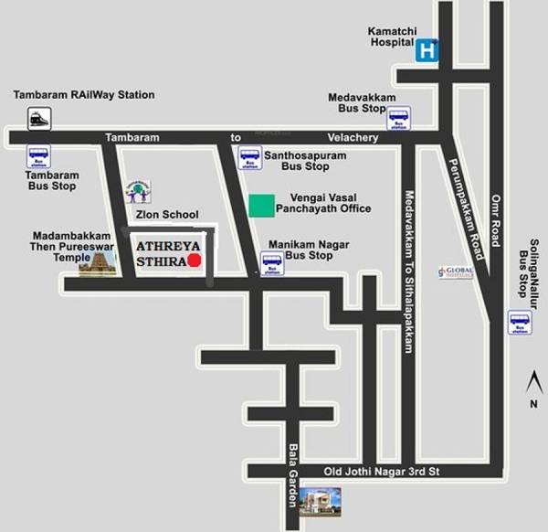 Images for Location Plan of Athreya Sthria