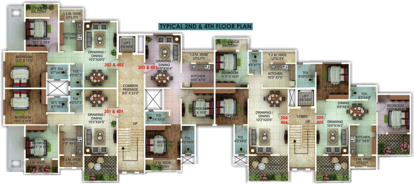 Images for Cluster Plan of Shree Royal Heritage