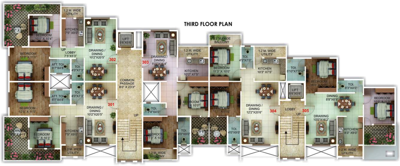 Images for Cluster Plan of Shree Royal Heritage