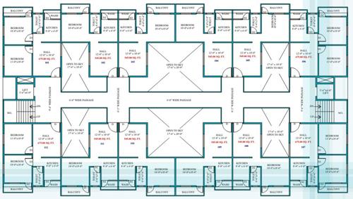 Images for Cluster Plan of Neel Neel Vihar Apartment