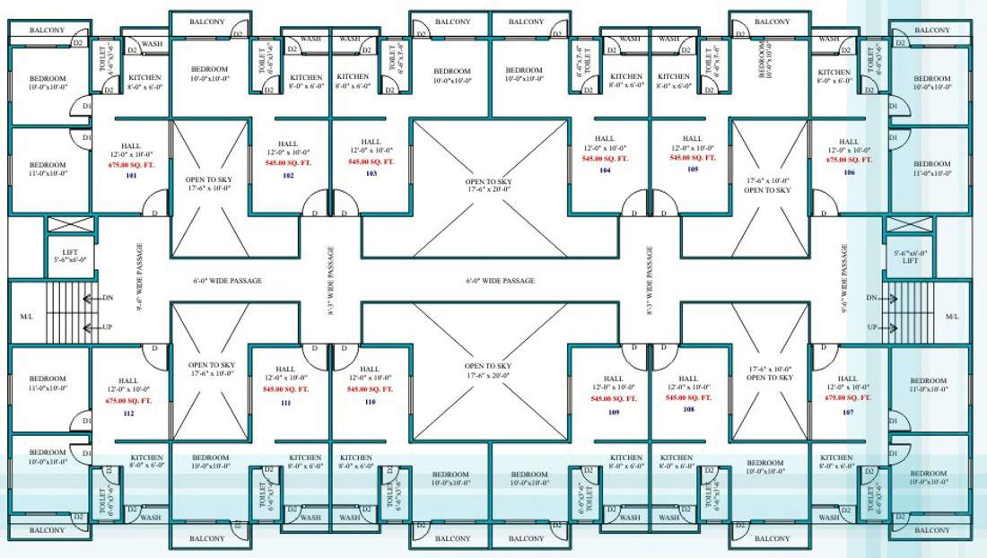 Images for Cluster Plan of Neel Neel Vihar Apartment