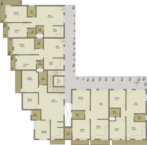 Images for Cluster Plan of Shriya Paradise Images for Cluster Plan of Shriya Paradise