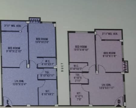  radha-kunja-galaxy- Block B Cluster Plan