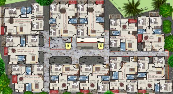 Images for Cluster Plan of Vijayalakshmi Enclave