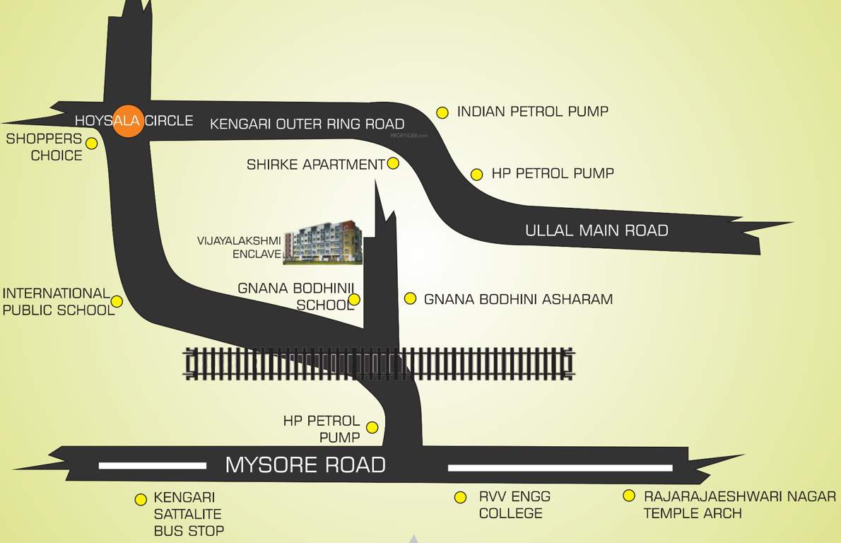 Images for Location Plan of Vijayalakshmi Enclave