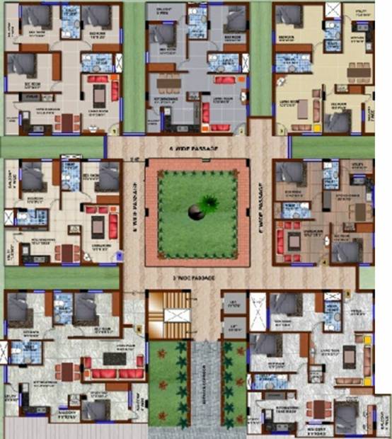Images for Cluster Plan of Jayalakshmi SY Habib Plaza