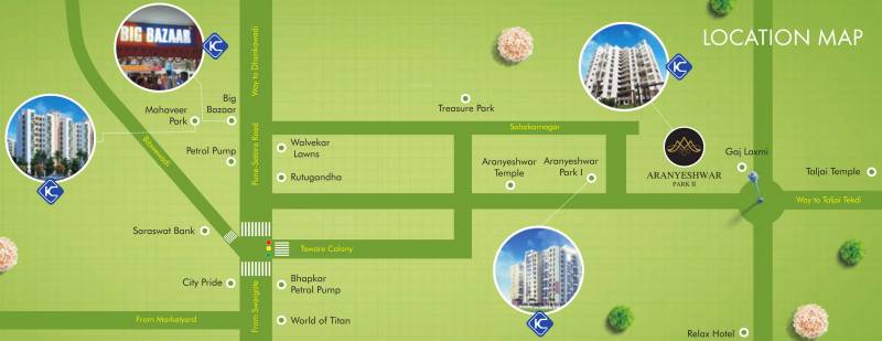 Images for Location Plan of Khinvasara Aranyeshwar Park Phase II