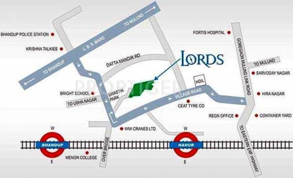 Location Plan lords-nahur Location Plan