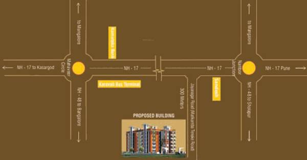 Images for Location Plan of Suvarna Builders Residency