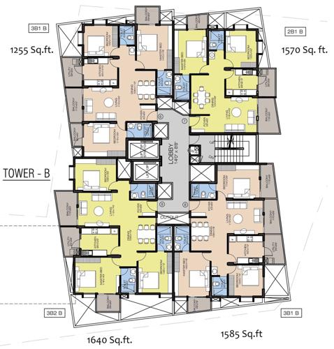 Images for Cluster Plan of Landmark Green County green-county Images for Cluster Plan of Landmark Green County