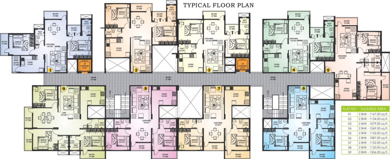 Images for Cluster Plan of Chirag Surya Residency