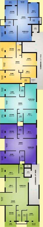 Images for Cluster Plan of AK Builders And Developers Mangalore Ivy Apartment