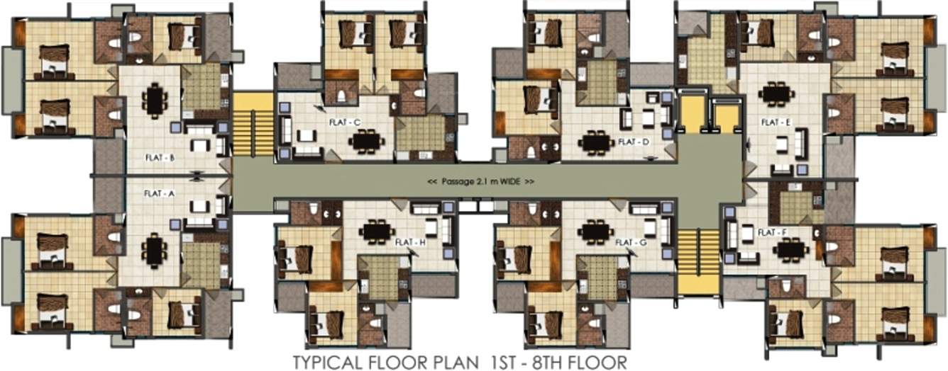  nexus Images for Cluster Plan of Kalyan Nexus