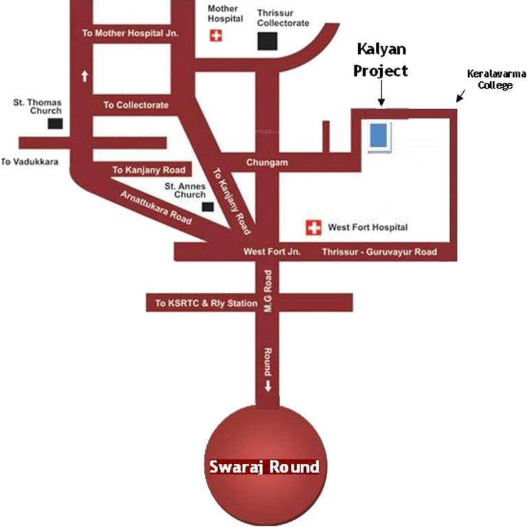  nexus Images for Location Plan of Kalyan Nexus