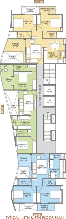  courtyard Images for Cluster Plan of Pate Courtyard