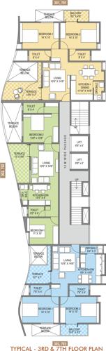  courtyard Images for Cluster Plan of Pate Courtyard