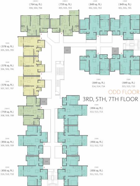 Images for Cluster Plan of Skyi First first Images for Cluster Plan of Skyi First
