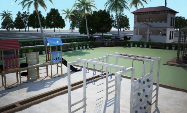  swapna nagari Children's play area