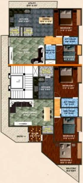 Images for Cluster Plan of Shriya Mansion