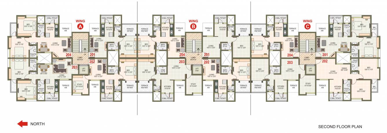 Images for Cluster Plan of Prakash Gurukrupa Residency