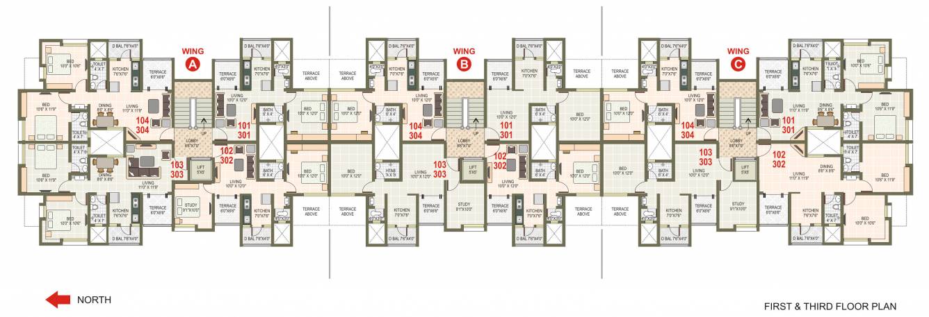 Images for Cluster Plan of Prakash Gurukrupa Residency