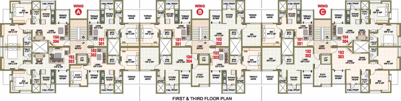 Images for Cluster Plan of Prakash Gurukrupa Residency