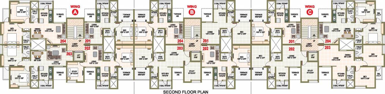 Images for Cluster Plan of Prakash Gurukrupa Residency