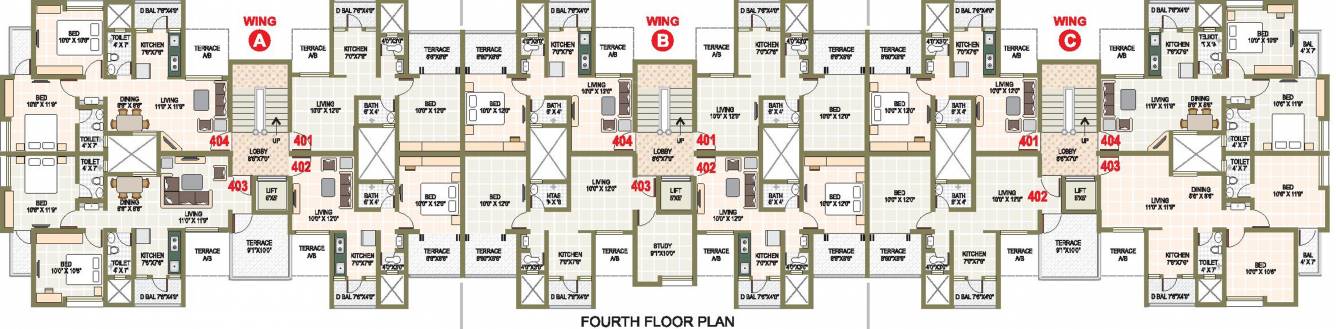 Images for Cluster Plan of Prakash Gurukrupa Residency