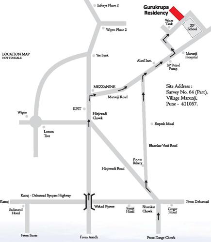  gurukrupa-residency Images for Location Plan of Prakash Gurukrupa Residency