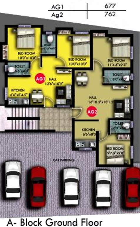 Images for Cluster Plan of Akshara Sai Akshara Arcade