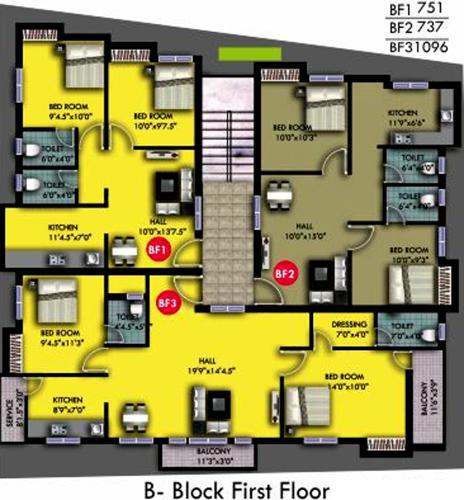 Images for Cluster Plan of Akshara Sai Akshara Arcade