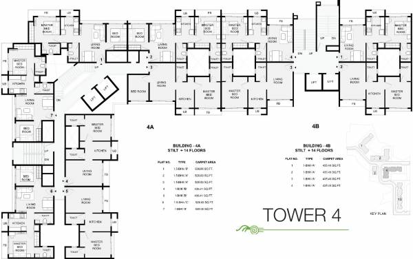 Images for Cluster Plan of Godrej Vihaa Images for Cluster Plan of Godrej Vihaa