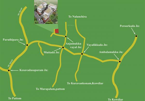 arcon-homes nest Location Plan