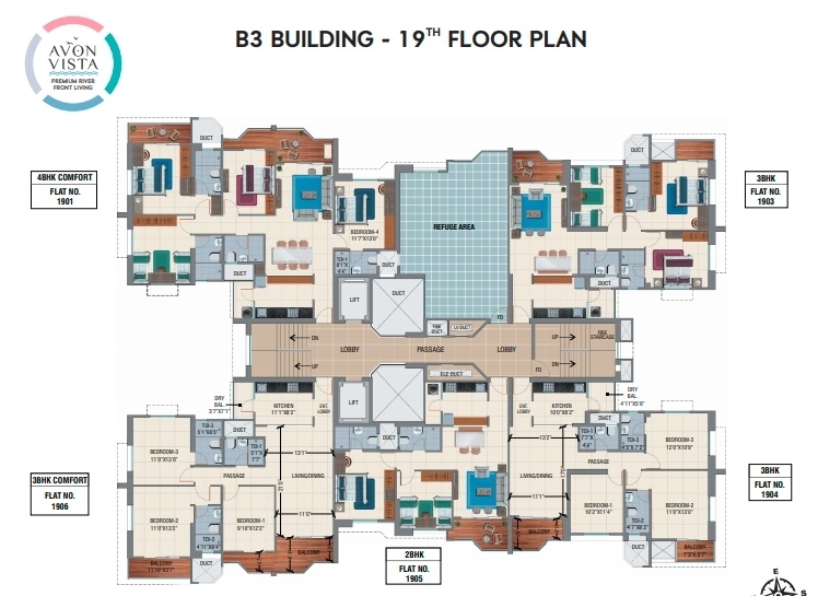 avon vista A3 Cluster Plan
