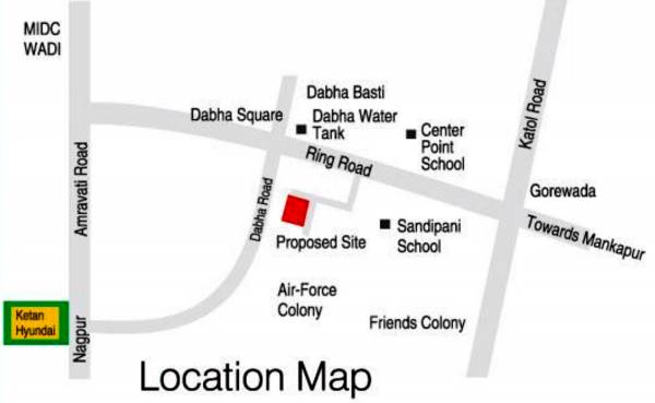 Images for Location Plan of Satyam Satyam Hills